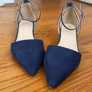 Cute Blue Wedges 6.5